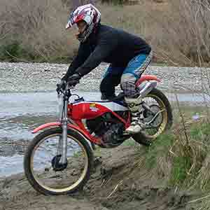 Amberley Classic Trials Honda TLR200a